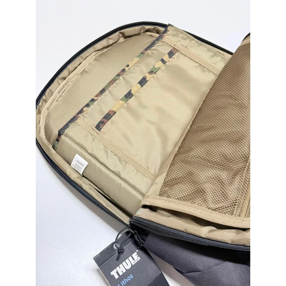 Thule Lithos 20L Laptop Backpack Black 15.6 Inch Computer Bag 3203632 NEW